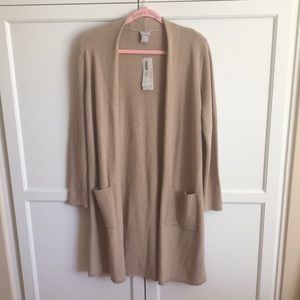 Chico’s Open Front Long Cardigan